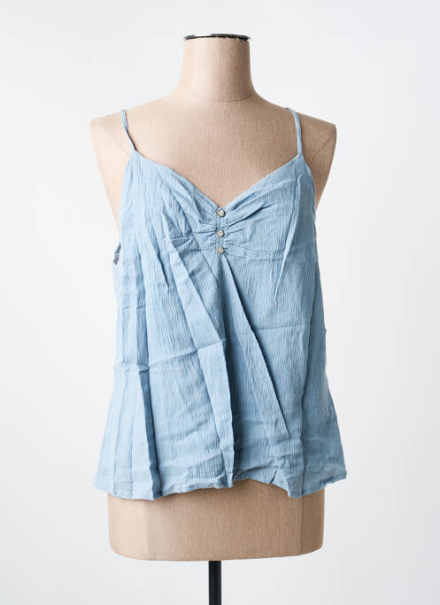 Top albastru ME-TISSE femeie