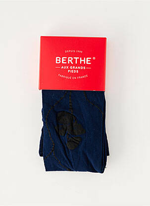 Colanți albastru BERTHE AUX GRANDS PIEDS femeie