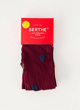 Colanți violet BERTHE AUX GRANDS PIEDS femeie