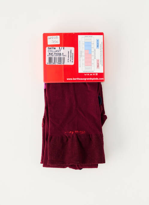 Colanți violet BERTHE AUX GRANDS PIEDS femeie