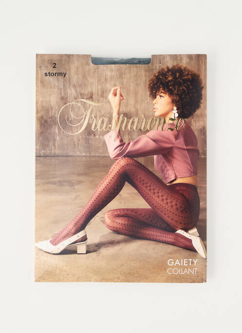 Colanți gri TRASPARENZE femeie