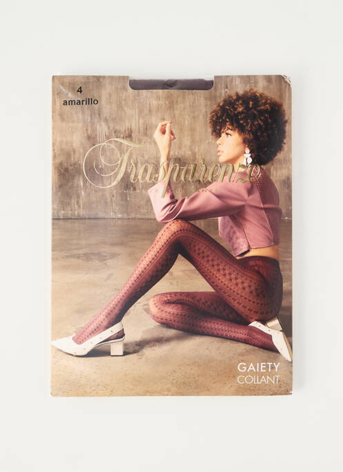 Colanți violet TRASPARENZE femeie