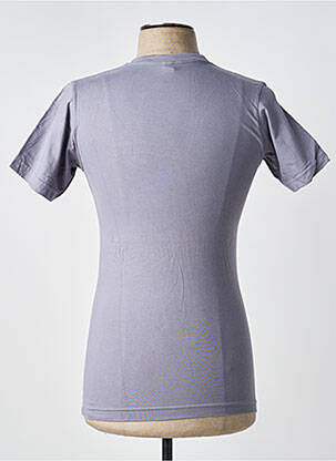 Tricou elasticitate mâneci scurte gri MA LOCOMOTION băiat