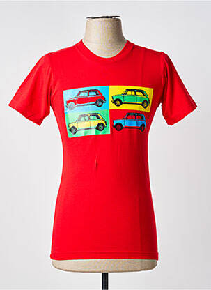 Tricou elasticitate mâneci scurte roșu MA LOCOMOTION băiat