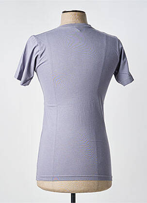 Tricou elasticitate mâneci scurte gri MA LOCOMOTION băiat