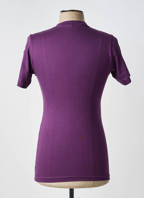 Tricou violet MA LOCOMOTION băiat