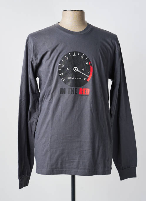 Tricou gri MA LOCOMOTION bărbat