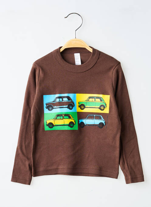 Tricou maro MA LOCOMOTION băiat