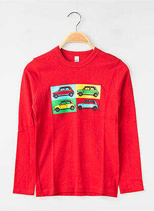 Tricou roșu MA LOCOMOTION băiat