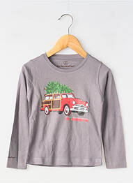 Tricou mâneci lungi mâneci lungi gri MA LOCOMOTION garcon