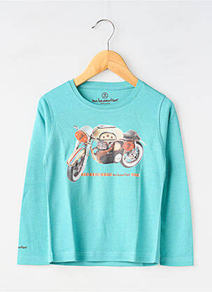 Tricou albastru MA LOCOMOTION băiat