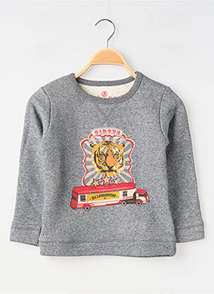 Hanorac gri MA LOCOMOTION băiat