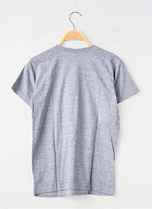 Tricou elasticitate mâneci scurte gri MA LOCOMOTION băiat