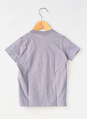 Tricou elasticitate mâneci scurte gri MA LOCOMOTION băiat