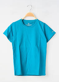 Tricou elasticitate mâneci scurte albastru MA LOCOMOTION garcon