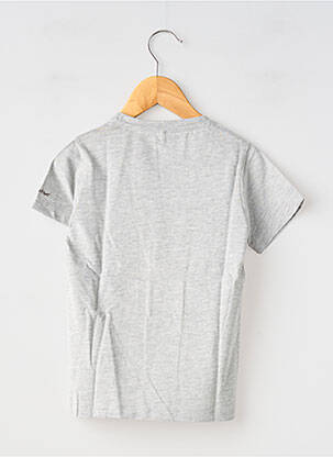 Tricou elasticitate mâneci scurte gri MA LOCOMOTION băiat