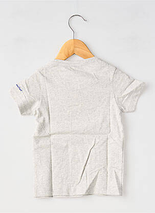 Tricou elasticitate mâneci scurte gri MA LOCOMOTION băiat