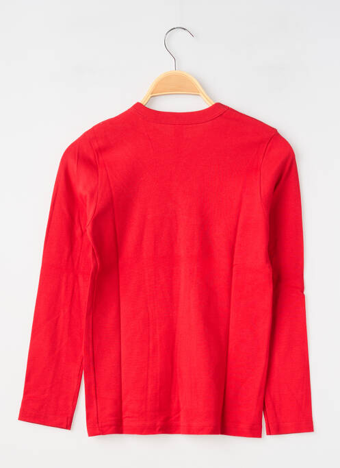 Tricou roșu MA LOCOMOTION băiat