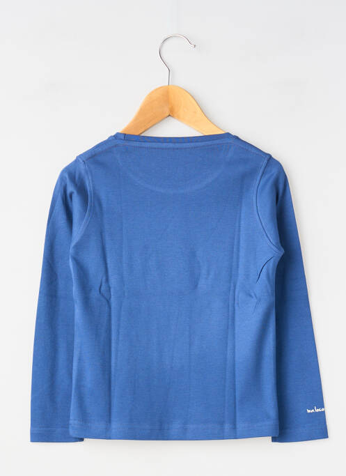 Tricou albastru MA LOCOMOTION băiat