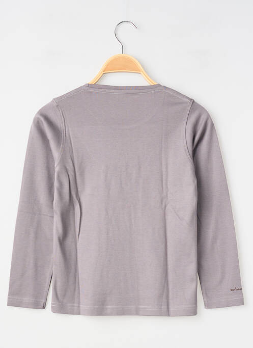 Tricou gri MA LOCOMOTION băiat