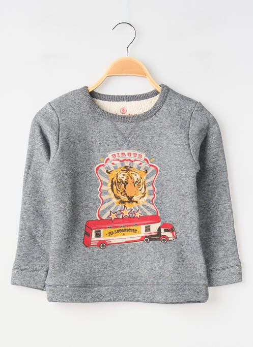 Hanorac gri MA LOCOMOTION băiat