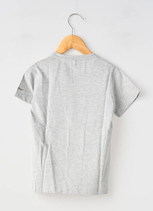 Tricou gri MA LOCOMOTION băiat