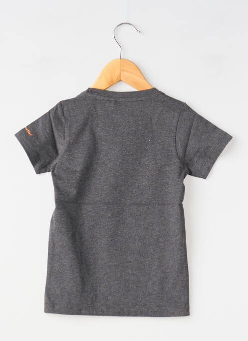 Tricou gri MA LOCOMOTION băiat