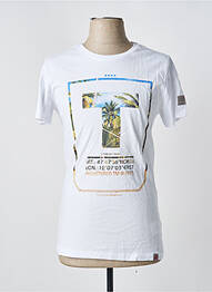 Tricou alb TIMEZONE homme
