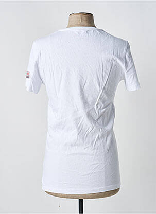 Tricou alb TIMEZONE bărbat