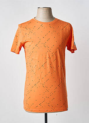 Tricou portocalie TIMEZONE bărbat