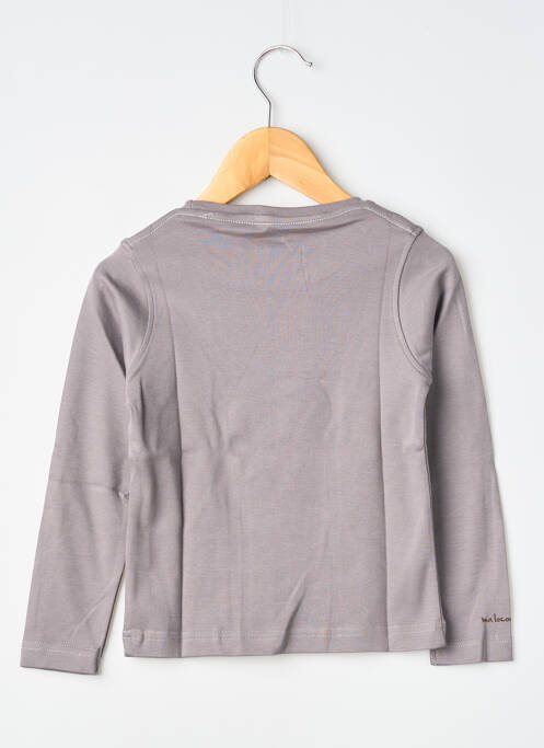 Tricou gri MA LOCOMOTION băiat