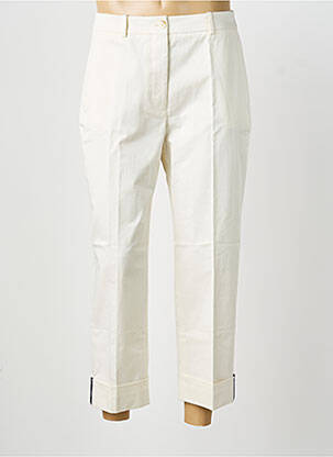 Pantalon 7/8 țesătură poplin mărime normală bej HUGO BOSS bărbat