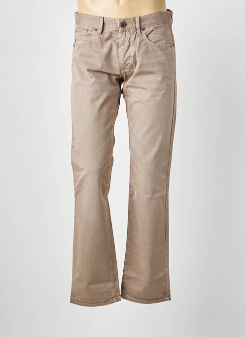 Blugi cu croială dreaptă bej HUGO BOSS bărbat