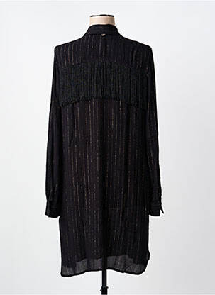 Rochie midi croială fluidă mâneci lungi negru LIU JO femeie