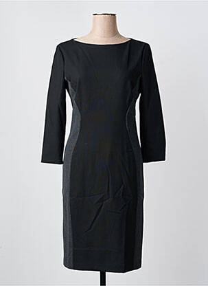 Rochie midi mâneci lungi mâneci lungi negru ARMANI femeie