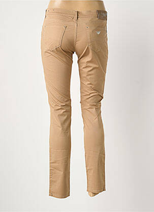 Pantalon slim talie joasă talie joasă maro ARMANI femeie