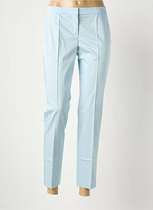 Pantalon 7/8 talie cu cleme mărime normală albastru HUGO BOSS femeie