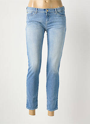 Blugi cu croială slim albastru ARMANI femeie