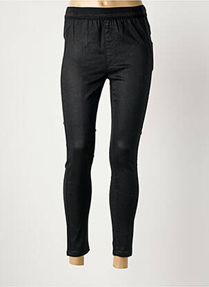 Pantalon 7/8 talie înaltă talie înaltă negru MARC CAIN femeie