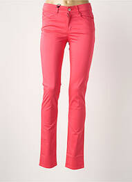 Pantalon slim talie joasă talie joasă roz ARMANI femme
