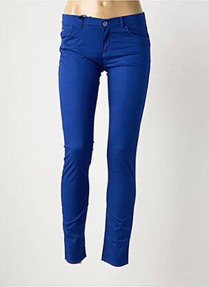 Pantalon slim albastru ARMANI femeie