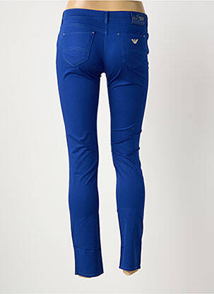 Pantalon slim talie joasă talie joasă albastru ARMANI femeie