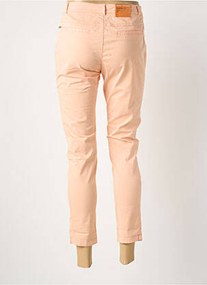 Pantalon 7/8 talie cu cleme talie joasă portocalie HUGO BOSS femeie