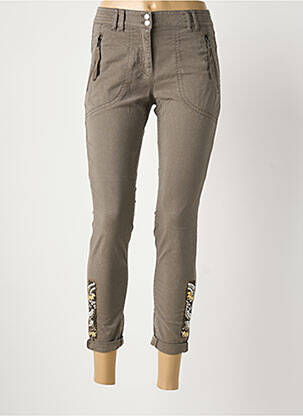 Pantalon 7/8 maro MARC CAIN femeie