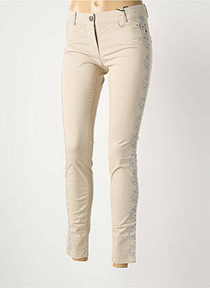 Blugi cu croială slim bej MARC CAIN femeie