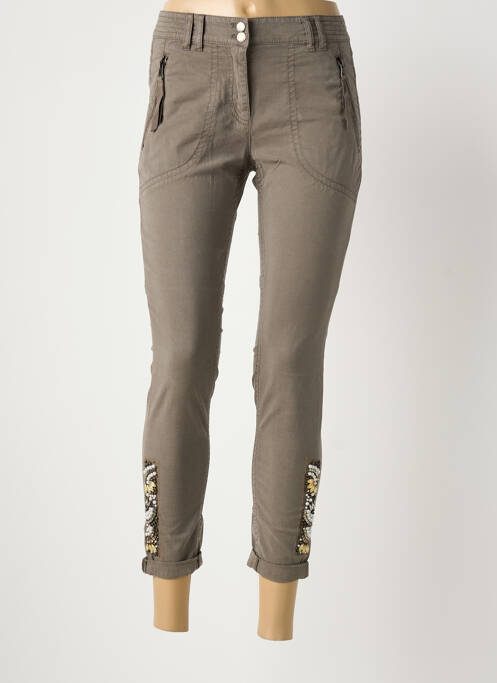 Pantalon 7/8 maro MARC CAIN femeie