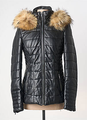 Geacă matlasată negru ROSE GARDEN femeie