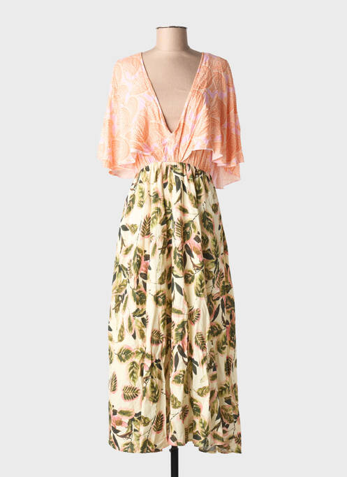 Rochie lungă roz SHAHE LELE femeie