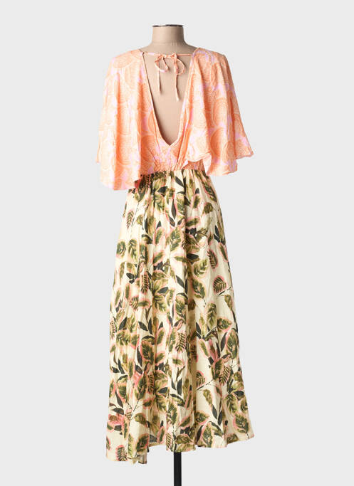 Rochie lungă roz SHAHE LELE femeie