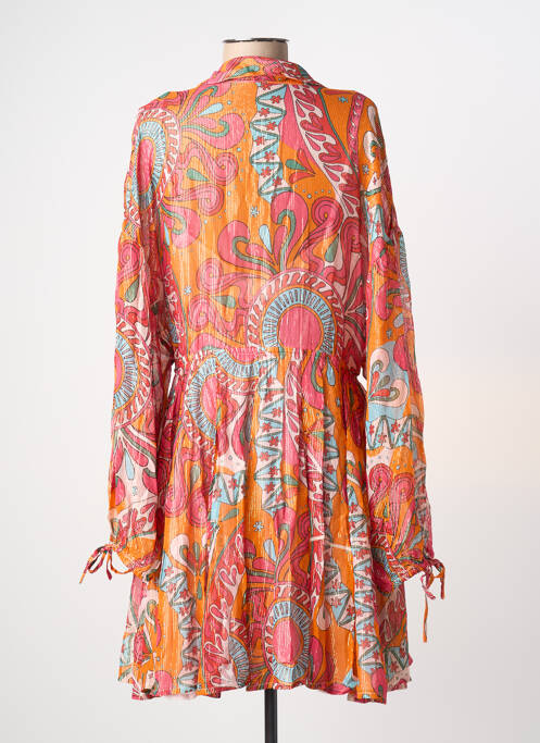 Rochie midi portocaliu SUNDRESS femeie